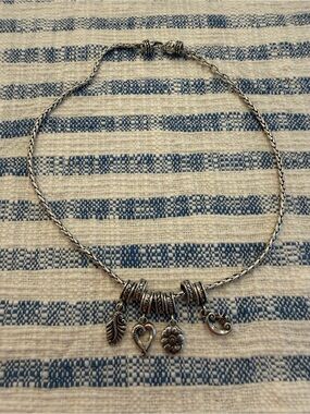 Brighton Silver Plated Necklace Live Love Laugh Dream